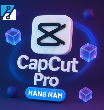 Tài khoản capcut pro 1 tháng dùng riêng tư 3 thiết bị bảo hành full