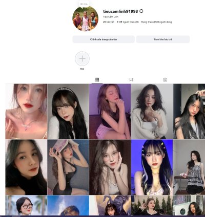 Instagram NEW, CỔ 2024 – >1K follow – Trust cao – Dùng bán hàng / affiliate