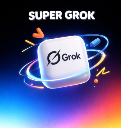 Tài Khoản SUPER GROK 7 Ngày / 1 Tháng | Grok Premium Riêng Tư | Dùng Ngay | Giá Rẻ | Uy Tín - GROK SUPER