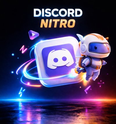 Discord Nitro 1 Tháng – Gift Card (Cho Tài Khoản Mới)