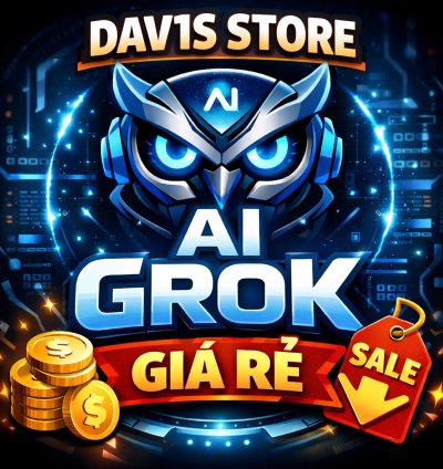 TÀI KHOẢN SUPER GROK TỪ 1->12 THÁNG | RIÊNG TƯ | GIÁ RẺ | BẢO HÀNH 1:1