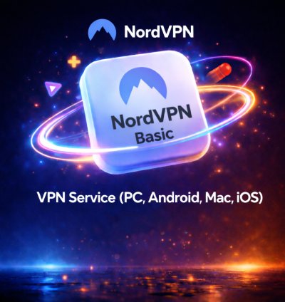 NordVPN Basic – Dịch vụ VPN (PC, Android, Mac, iOS) (10 thiết bị, 3 tháng) – Key NordVPN – Toàn cầu
