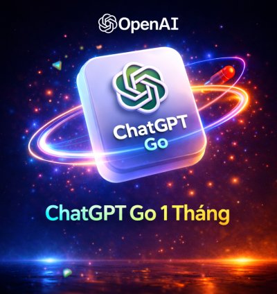 ChatGPT Go 1 Tháng – Tài Khoản Riêng | Chat GPT Go