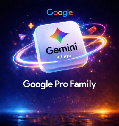 Google AI Pro 12 Tháng (Family) – Gemini 3.1 Pro, Deep Research, Veo 3.1, 1000 AI Credits, 5TB Drive